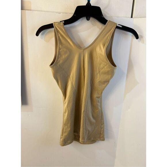 Maiden form Flexee slimming long tank beige #27701 - Picture 2 of 6